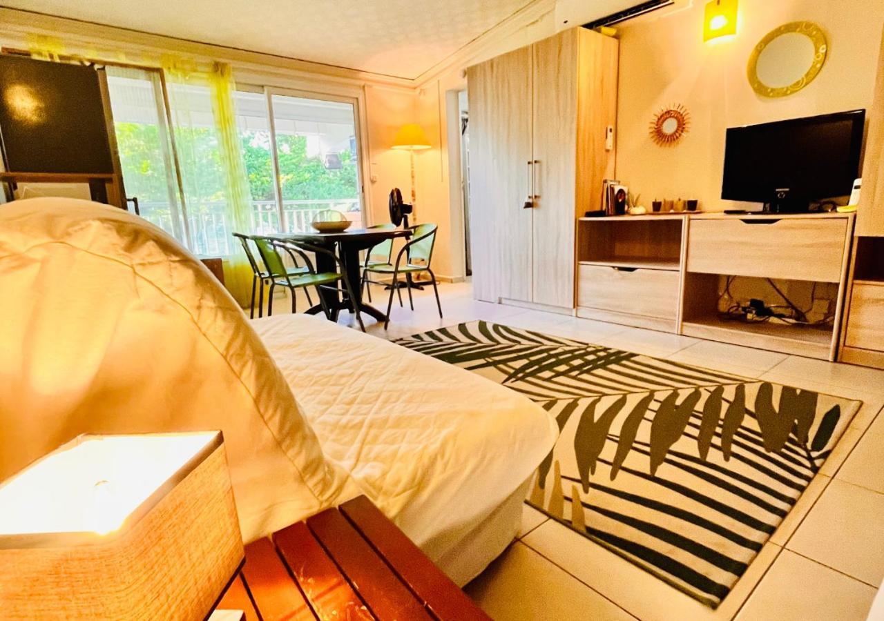 Studio Emeraude - Vue Mer - 6 Personnes Le Moule Εξωτερικό φωτογραφία